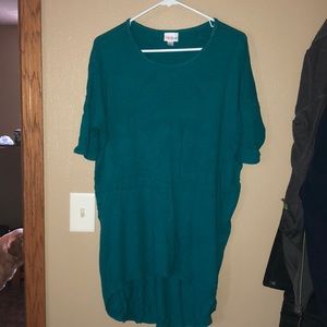 LuLaRoe Irma top, Dark Teal